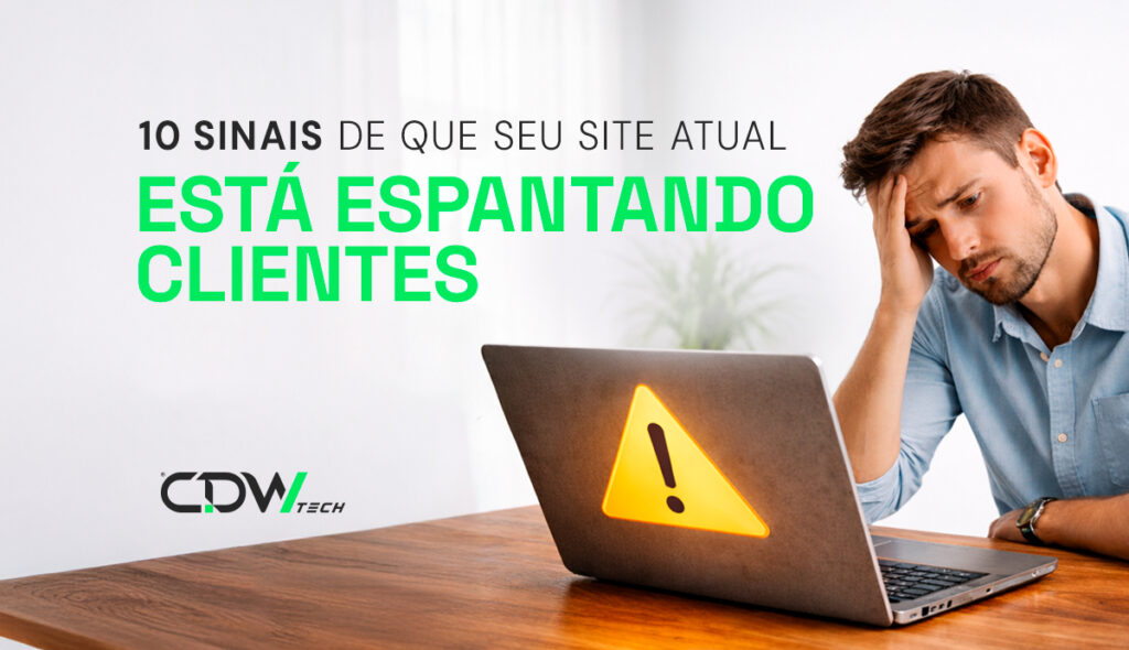 10 sinais de que seu site está espantando clientes