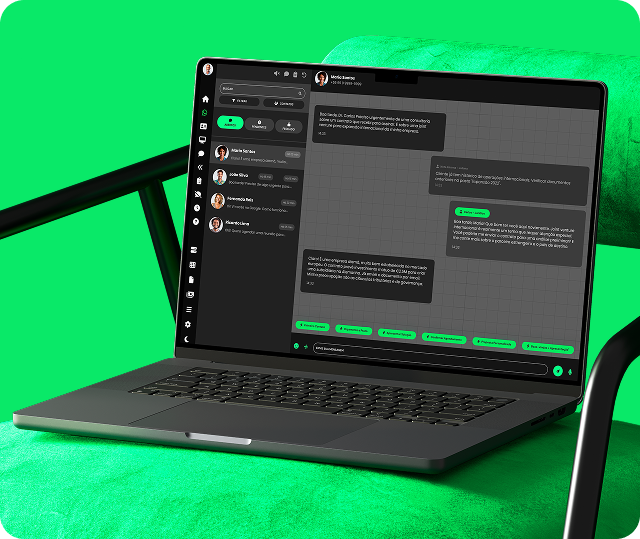 Todos os seus leads de WhatsApp em um só lugar, com mais controle